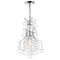 Cwi Lighting Princess 1 Light Mini Chandelier With Chrome Finish 8012P8C - alternate 1